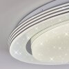 Laganadi Plafoniera LED Bianco, 1-Luce, Telecomando