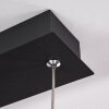 Poroporo Lampadario a sospensione LED Nero, 1-Luce