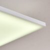 Salamo Plafoniera LED Bianco, 1-Luce, Telecomando
