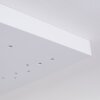 Cetara Plafoniera LED Grigio, 1-Luce, Telecomando, Cambia colore