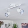 Idlewild Plafoniera LED Cromo, Bianco, 2-Luci