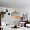 Sulzano Lampadario a sospensione Marrone, Nero, 1-Luce