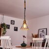 Sulzano Lampadario a sospensione Marrone, Nero, 1-Luce Sulzano Lampadario a sospensione Marrone, Nero, 1-Luce