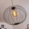 Wharua Lampadario a sospensione Nero, 1-Luce