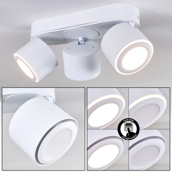 Appleton Plafoniera LED Bianco, 3-Luci