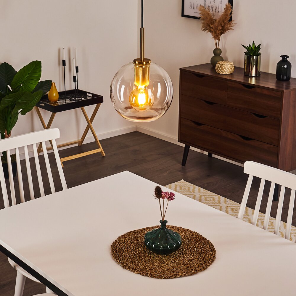 Karo Lampadario a sospensione Ottone, 1-Luce main product photo