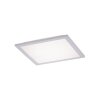 Leuchten Direkt FLAT Plafoniera LED Bianco, 2-Luci