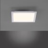 Leuchten Direkt FLAT Plafoniera LED Bianco, 2-Luci
