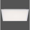 Leuchten Direkt FLAT Plafoniera LED Bianco, 2-Luci