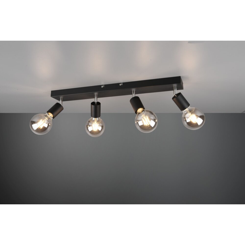 Reality Vannes faretto Nero, 4-Luci main product photo
