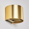 Badajoz Applique LED Oro, Ottone, 1-Luce