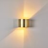 Badajoz Applique LED Oro, Ottone, 1-Luce