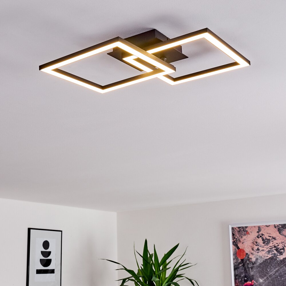 Thara Plafoniera LED Nero, 1-Luce main product photo