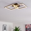 Thara Plafoniera LED Nero, 1-Luce