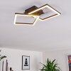 Thara Plafoniera LED Nero, 1-Luce