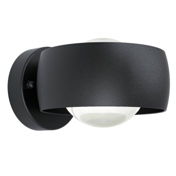 Eglo TREVIOLO 1 Applique LED Nero, 2-Luci