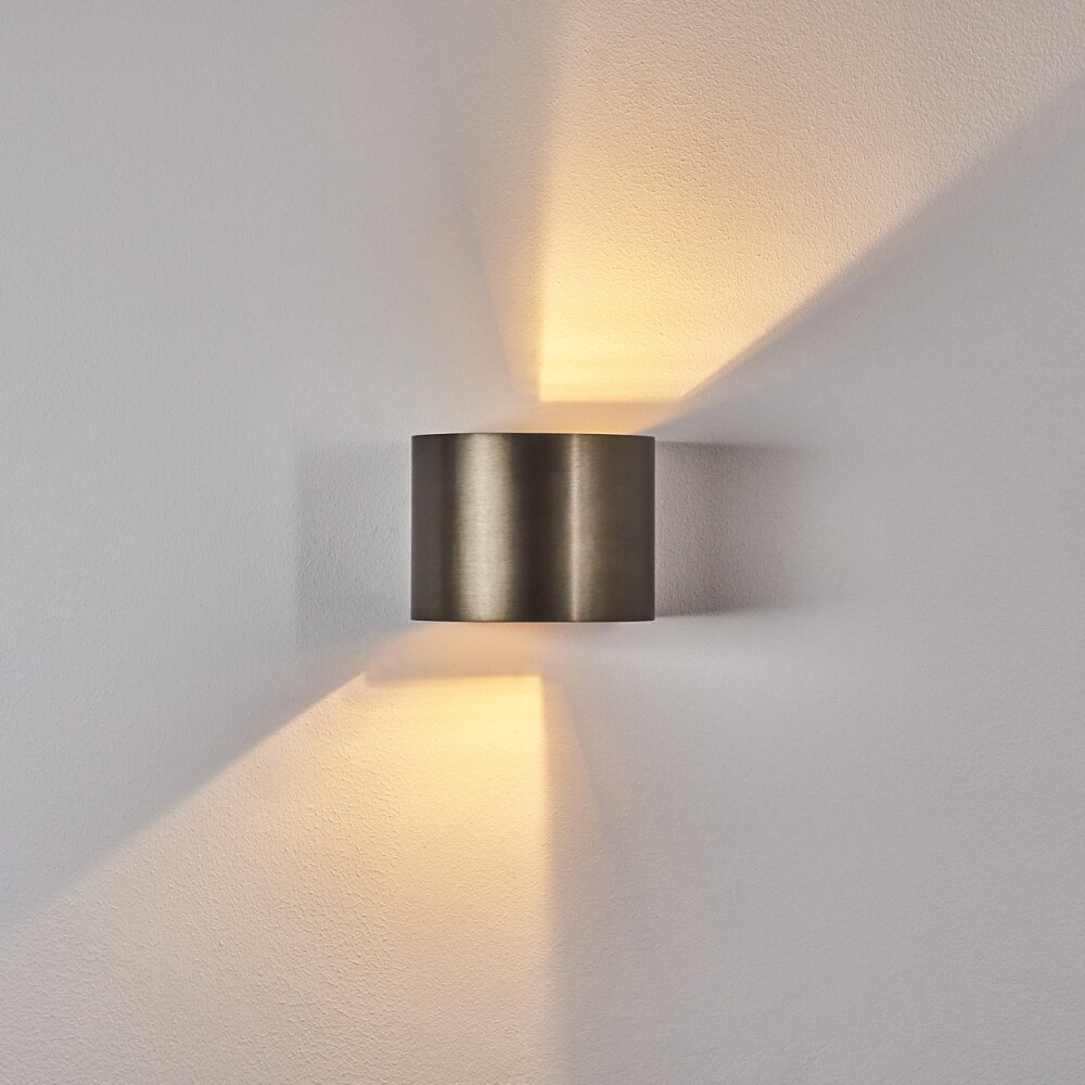 Badajoz Applique LED Marrone, 1-Luce