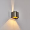 Badajoz Applique LED Marrone, 1-Luce