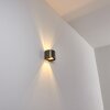 Badajoz Applique LED Marrone, 1-Luce