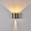 Badajoz Applique LED Marrone, 1-Luce