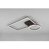 Reality Verso Plafoniera LED Nero, 1-Luce