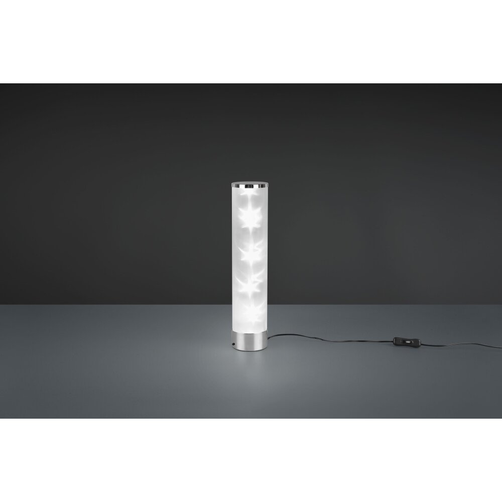 Reality Rico Lampada da tavolo LED Cromo, 1-Luce, Telecomando, Cambia colore main product photo