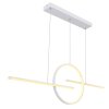 Globo BARRAL Lampadario a sospensione LED Bianco, 1-Luce, Telecomando