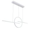 Globo BARRAL Lampadario a sospensione LED Bianco, 1-Luce, Telecomando