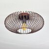 Wemude Plafoniera Ramato, Nero, 1-Luce