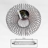 Wemude Plafoniera Ramato, Nero, 1-Luce