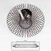 Wemude Plafoniera Ramato, Nero, 1-Luce