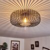 Wemude Plafoniera Nero-Oro, 1-Luce