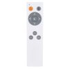 Globo RENA Plafoniera LED Nichel opaco, Bianco, 1-Luce, Telecomando, Cambia colore