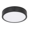 Globo LUCENA Plafoniera LED Nero, 1-Luce