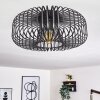 Wemude Plafoniera Nero, 1-Luce