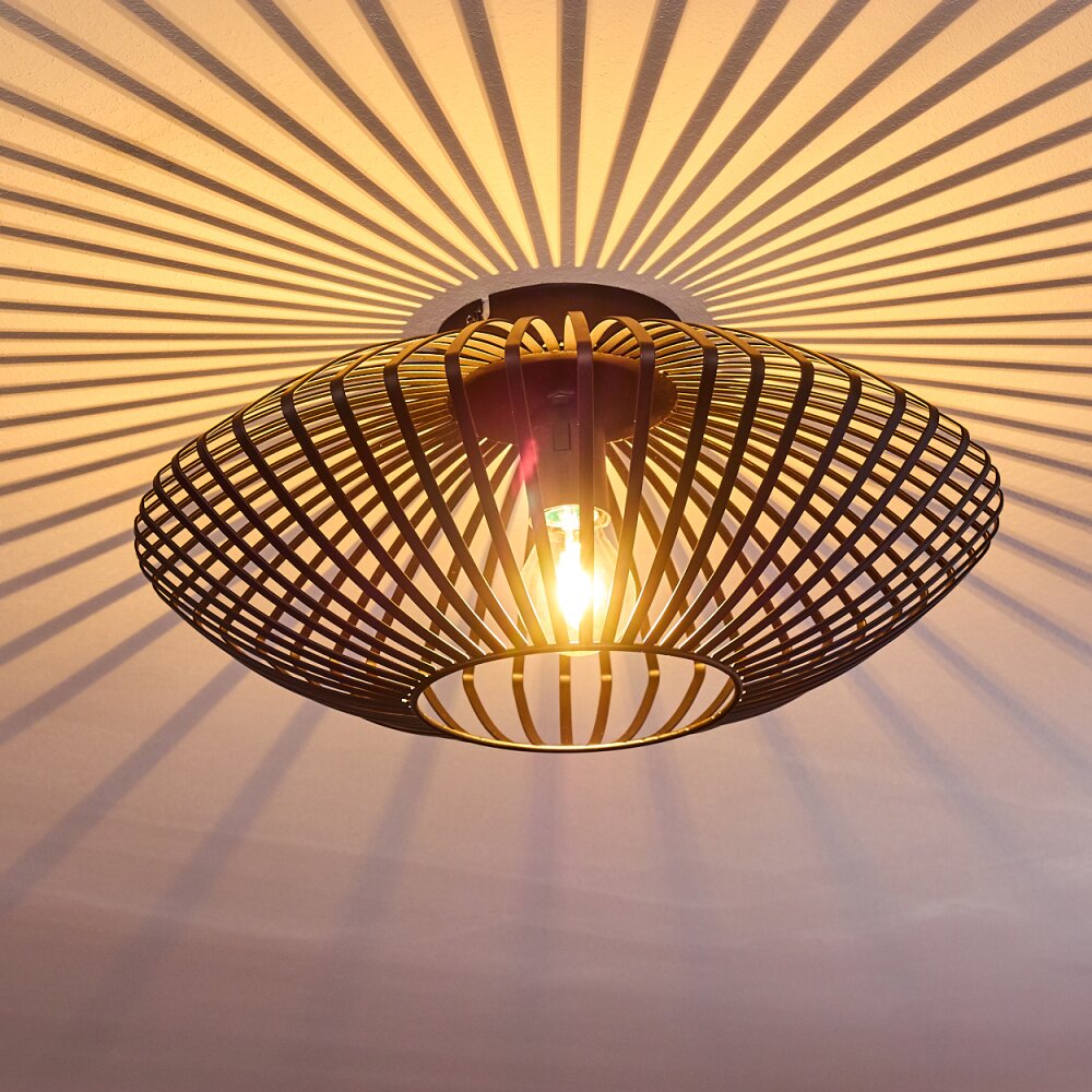 Wemude Plafoniera Nero, 1-Luce
