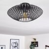 Wemude Plafoniera Nero, 1-Luce