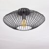 Wemude Plafoniera Nero, 1-Luce