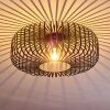 Wemude Plafoniera Nero, 1-Luce