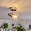 Orebro Plafoniera Cromo, 1-Luce