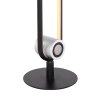 Globo TOPPOLE Lampada da tavolo LED Nero, 1-Luce