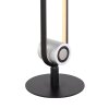 Globo TOPPOLE Lampada da tavolo LED Nero, 1-Luce