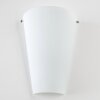 Zera Applique Alluminio, Bianco, 1-Luce