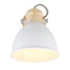 Globo WIHO faretto Legno scuro, Bianco, 1-Luce