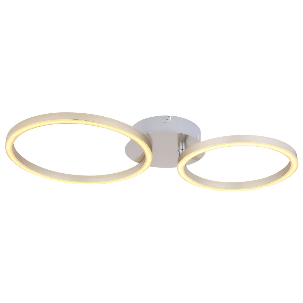 Globo KENDY Plafoniera LED Nichel opaco, 1-Luce main product photo