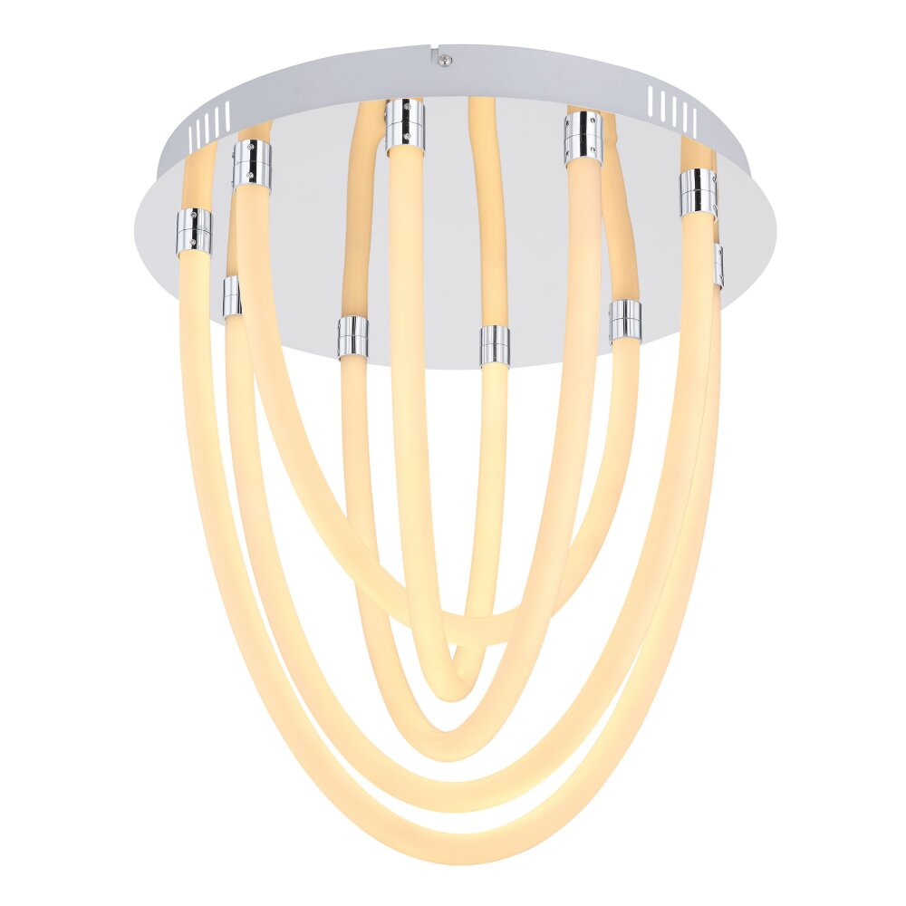 Globo KAIA Plafoniera LED Cromo, 1-Luce main product photo