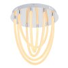 Globo KAIA Plafoniera LED Cromo, 1-Luce