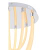 Globo KAIA Plafoniera LED Cromo, 1-Luce