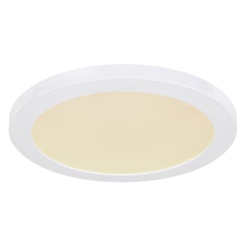 Globo LASSE Plafoniera LED Bianco, 1-Luce