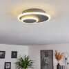 Harea Plafoniera LED Grigio, 1-Luce